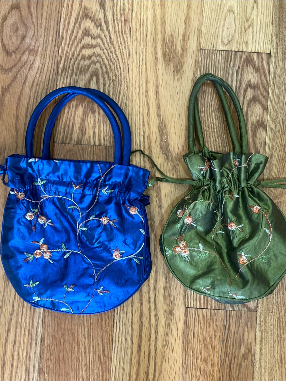 Pearl River Mart silk evening bags